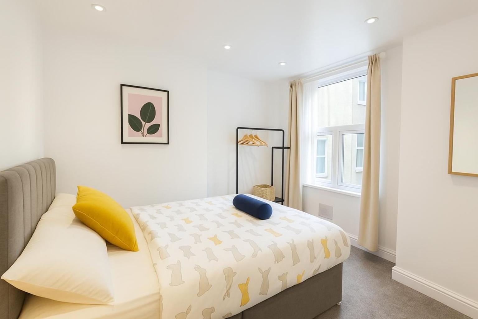 Stylish Modern Apartment For Up To 4 Nr Citycentre Cardiff Eksteriør billede